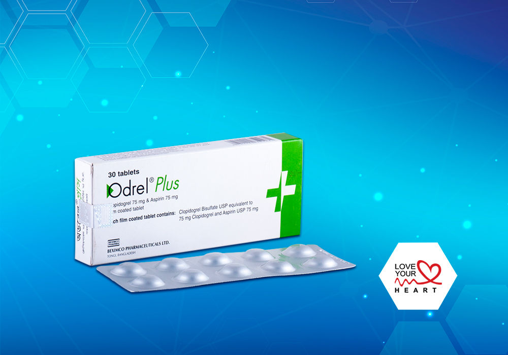 Odrel Plus 75 mg+75 mg Packaging