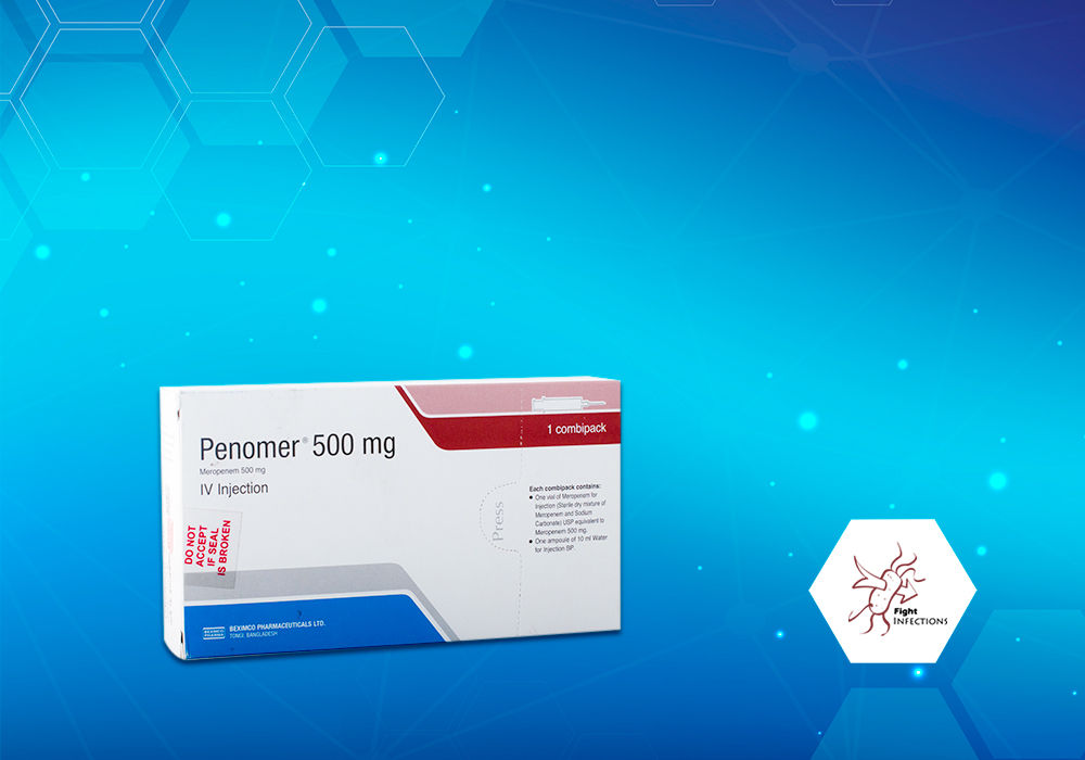 Penomer 500 mg/vial Packaging