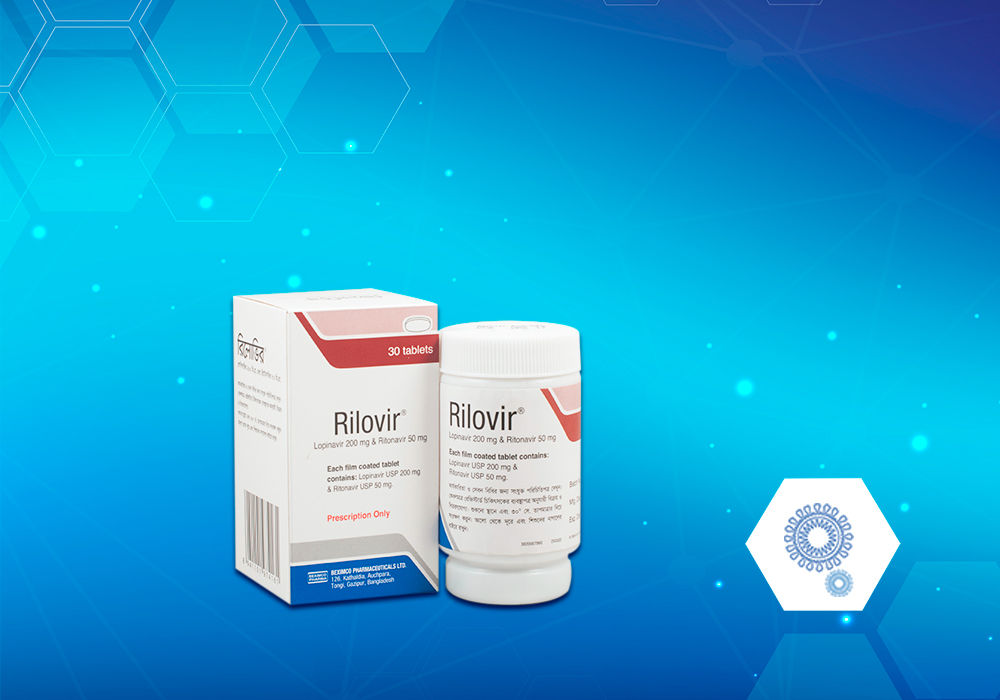 Rilovir 200 mg+50 mg Packaging