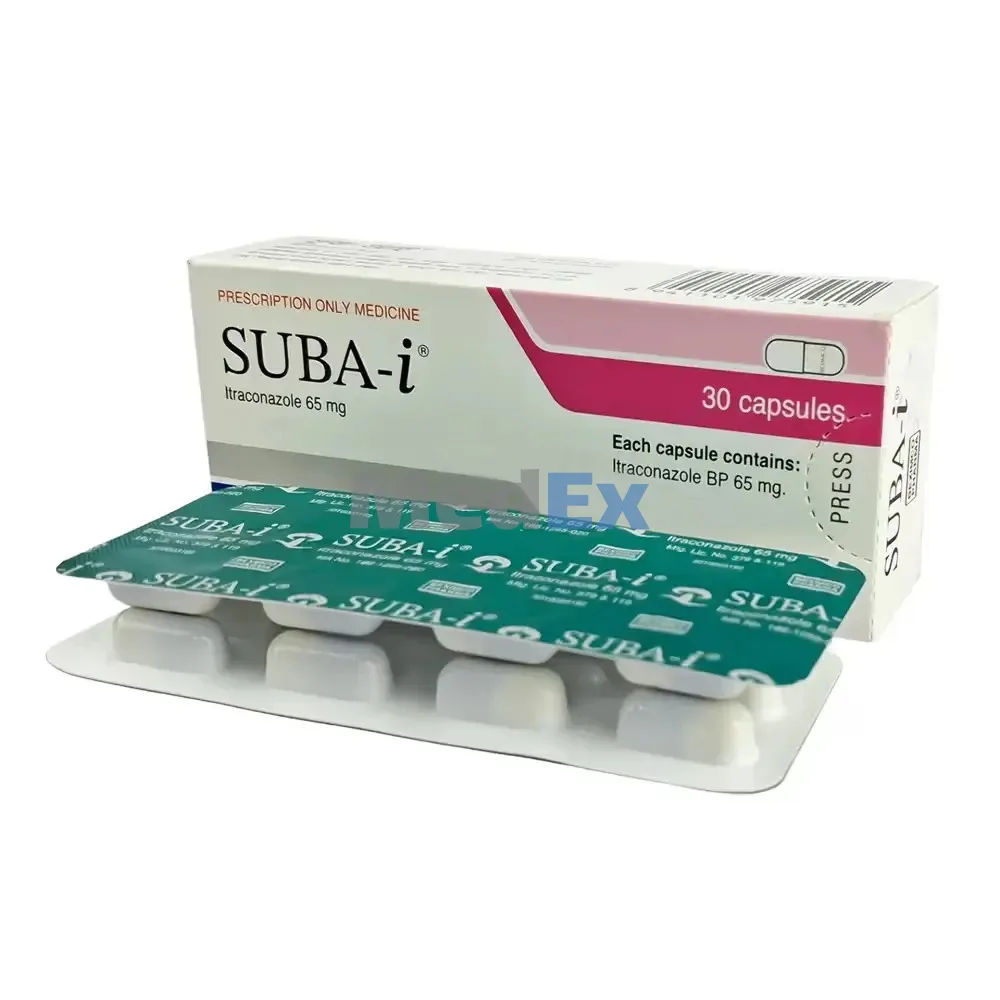 SUBA-i 65 mg Packaging