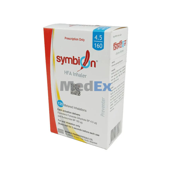 Symbion (160 mcg+4.5 mcg)/puff Packaging
