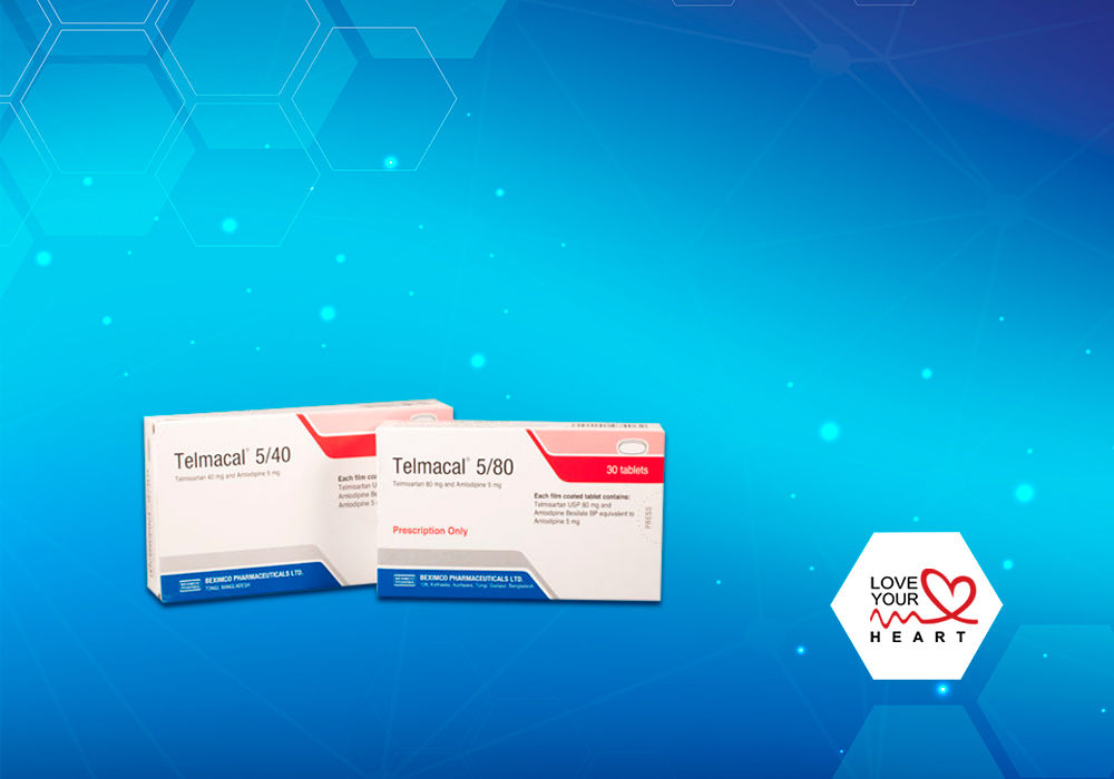 Telmacal 10 mg+40 mg Packaging
