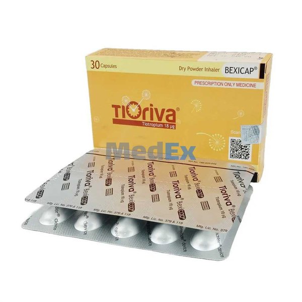 Tioriva 18 mcg Packaging