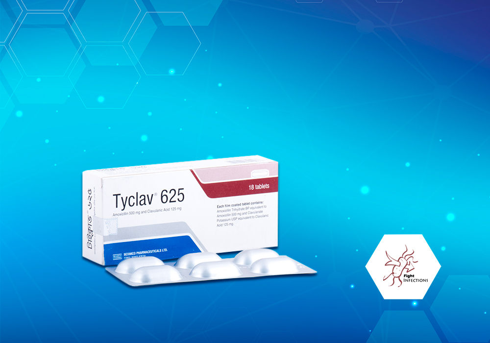 Tyclav 250 mg+125 mg Packaging