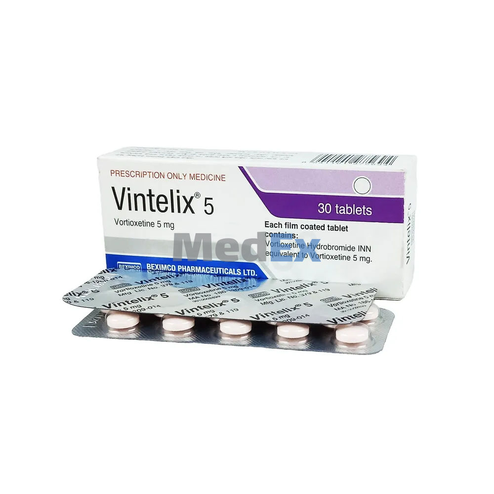 Vintelix 5 mg Packaging