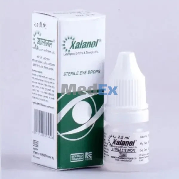 Xalanol 0.005%+0.5% Packaging