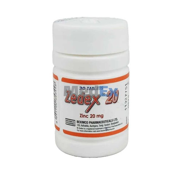 Zedex 20 mg Packaging