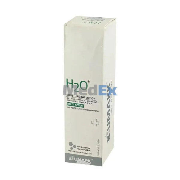 H2O Moisturising Lotion  Packaging