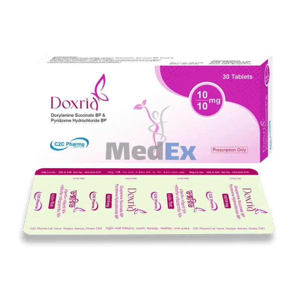 Doxrid 10 mg+10 mg Packaging