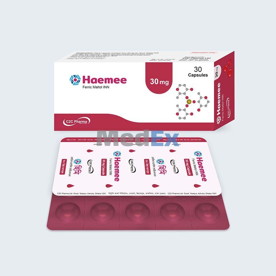 Haemee 30 mg Packaging