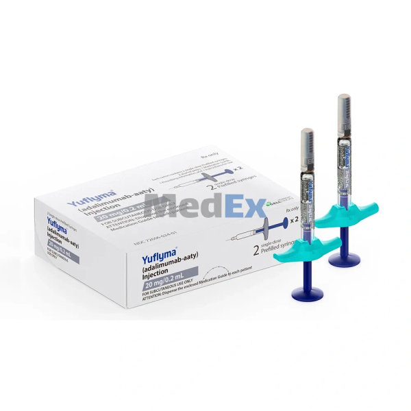 Yuflyma 40 mg/0.4 ml Packaging