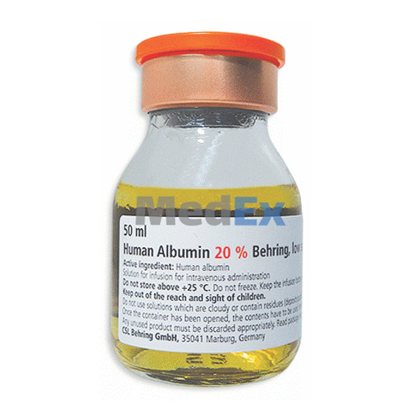 Human Albumin 20% Packaging