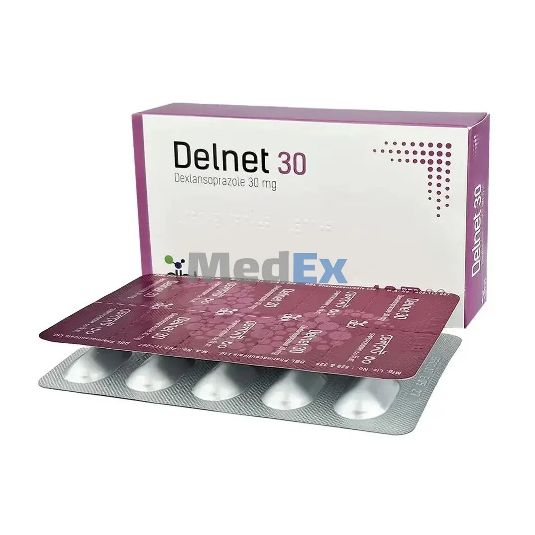 Delnet 30 mg Packaging