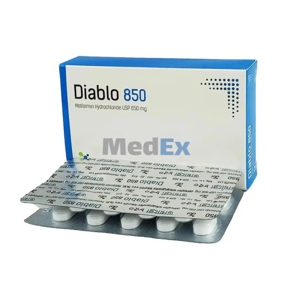 Diablo 850 mg Packaging