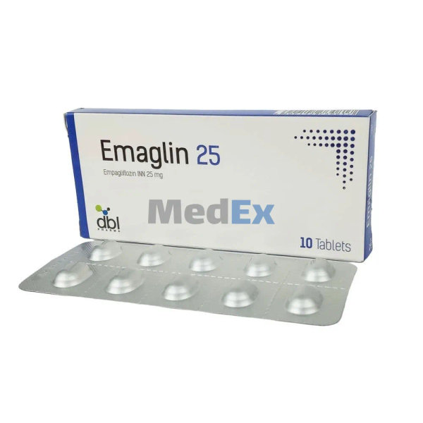 Emaglin 25 mg Packaging