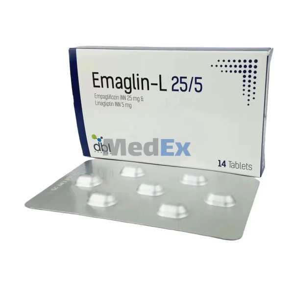Emaglin-L 25 mg+5 mg Packaging