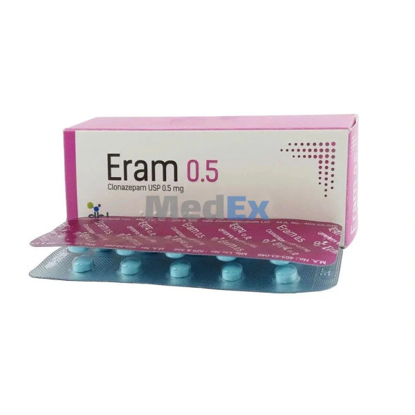 Eram 0.5 mg Packaging