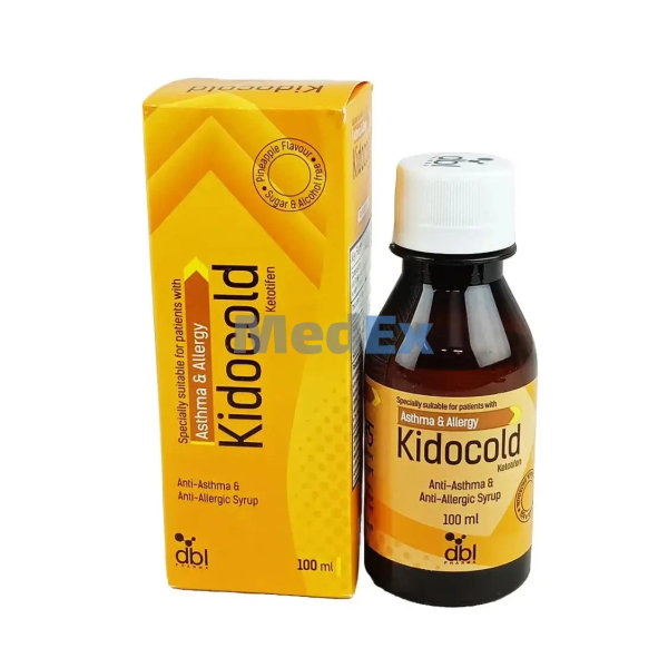 Kidocold 1 mg/5 ml Packaging