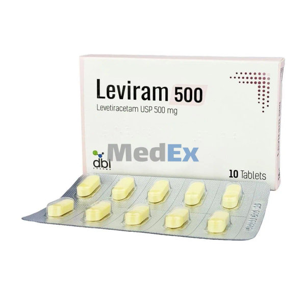 Leviram 500 mg Packaging