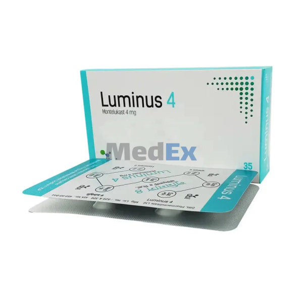 Luminus 4 mg Packaging