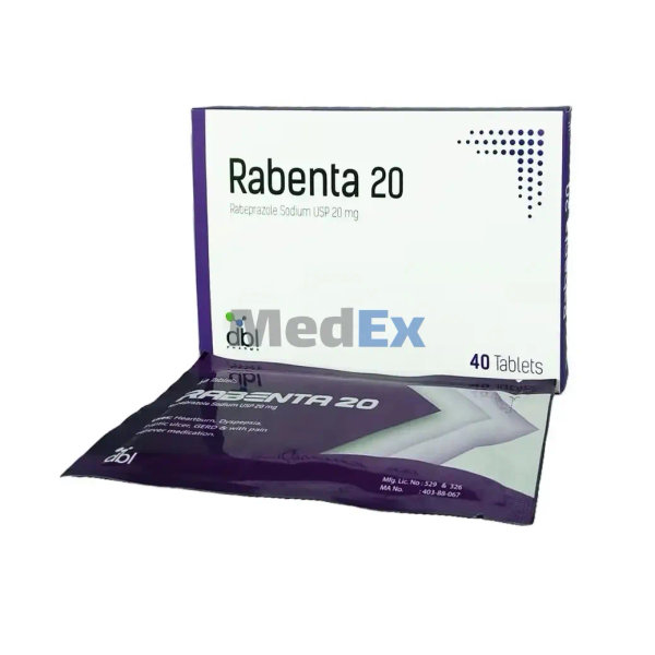 Rabenta 20 mg Packaging