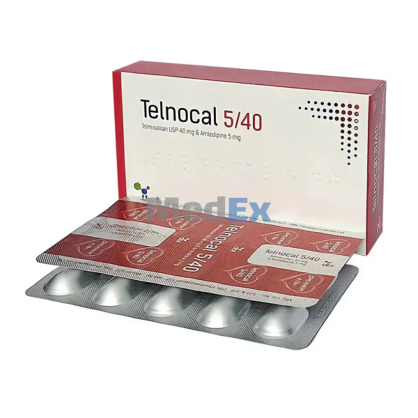 Telnocal 5 mg+40 mg Packaging