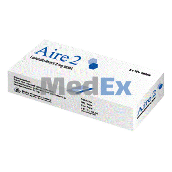 Aire 2 mg Packaging