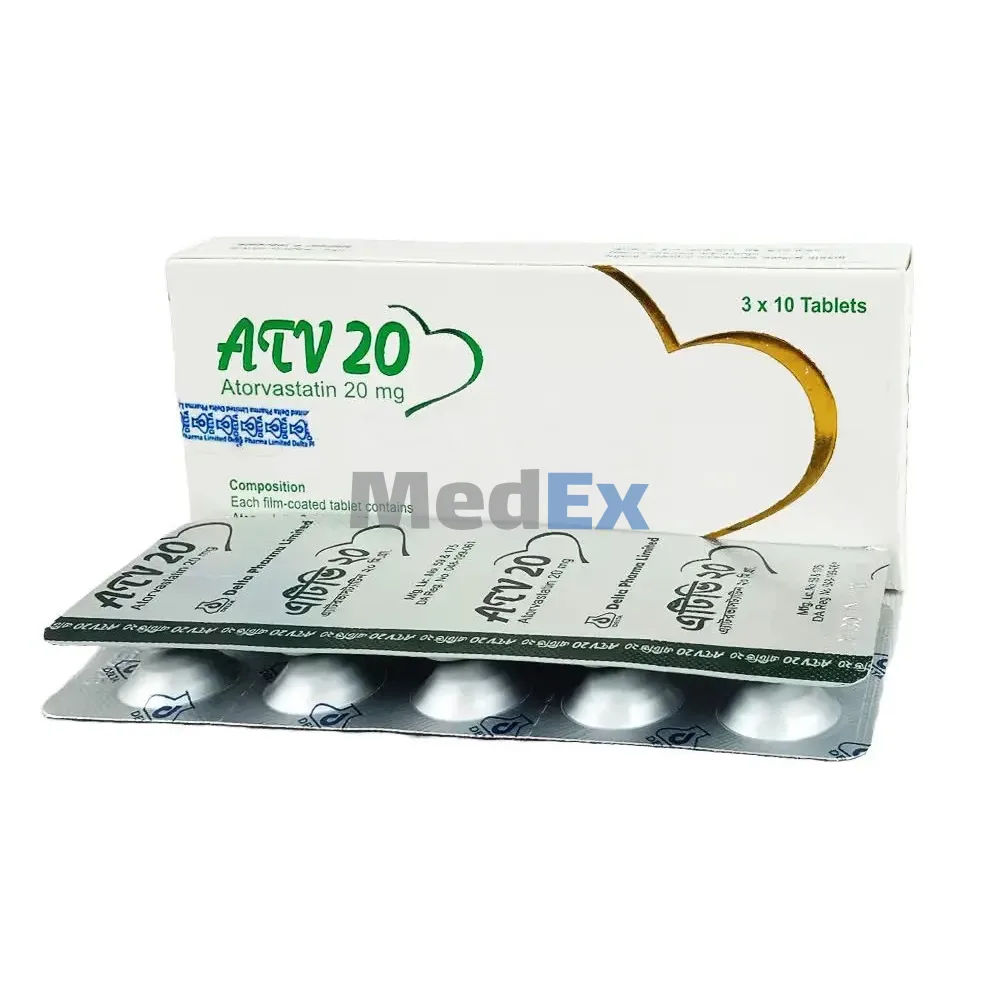 ATV 20 mg Packaging