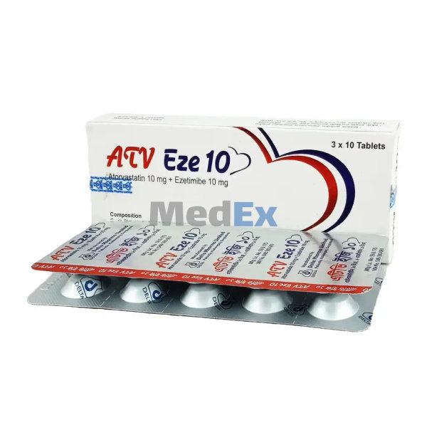 ATV Eze 10 mg+10 mg Packaging