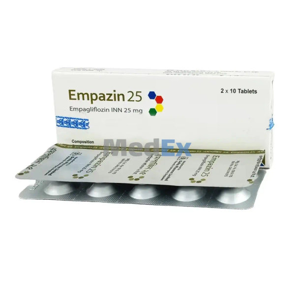 Empazin 25 mg Packaging