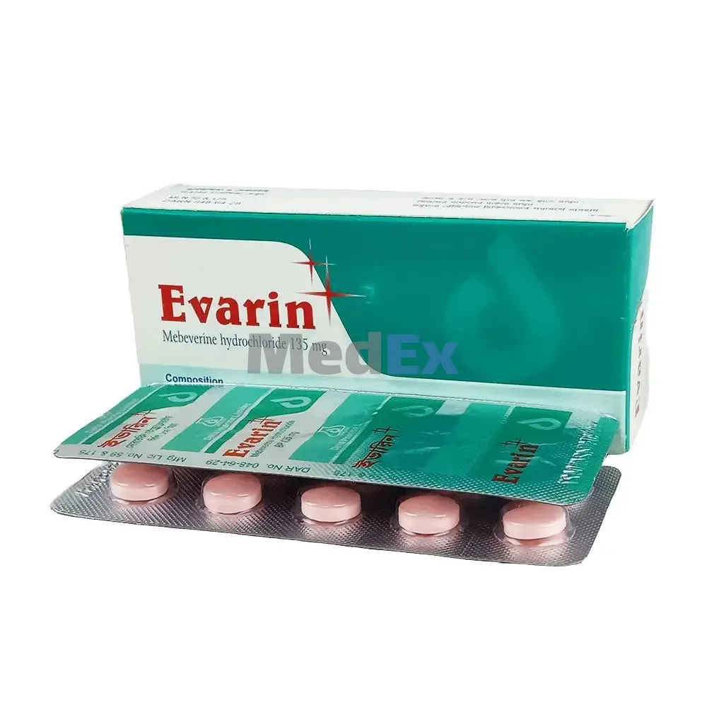 Evarin 135 mg Packaging