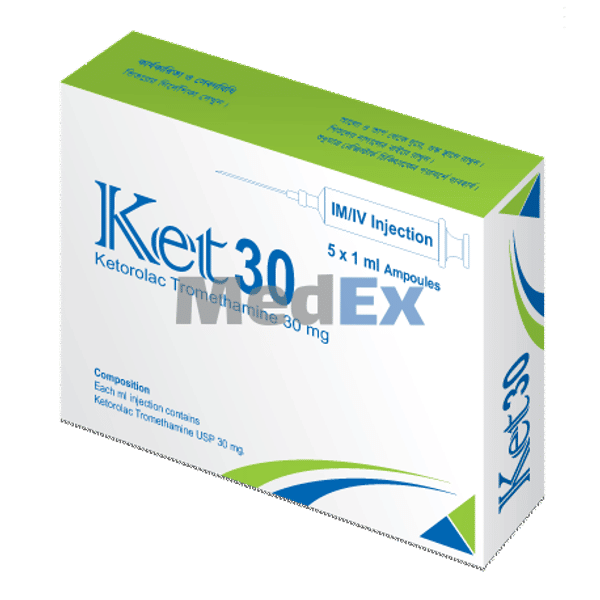 Ket 30 mg/ml Packaging