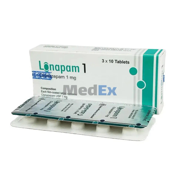 Lonapam 1 mg Packaging