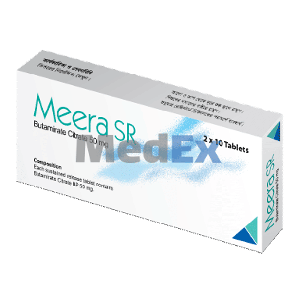 Meera SR 50 mg Packaging