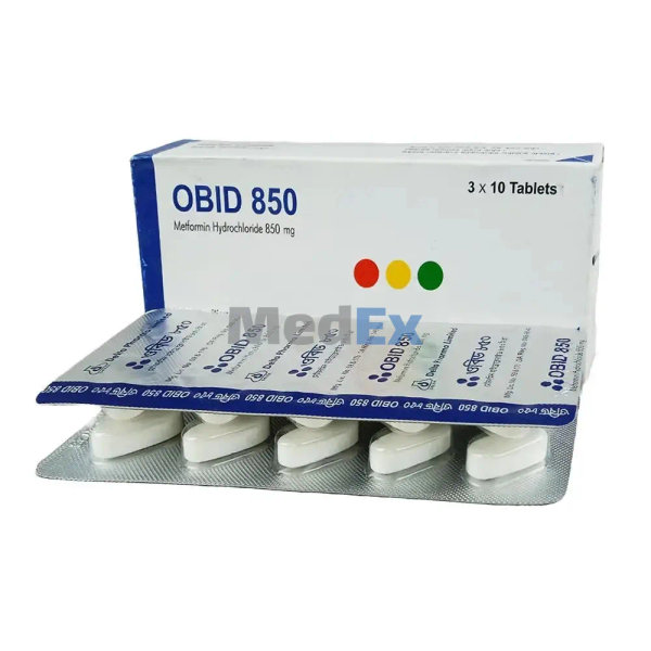 Obid 850 mg Packaging
