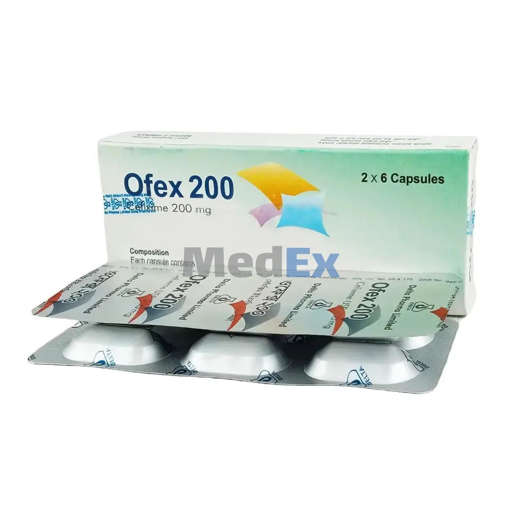 Ofex 200 mg Packaging