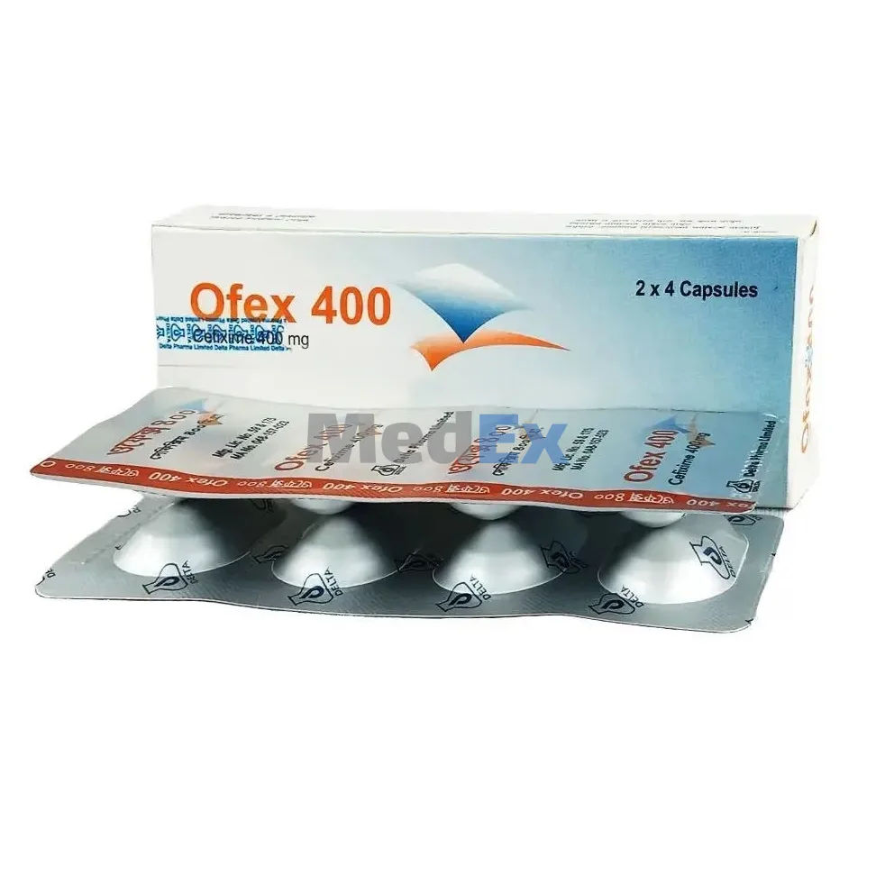 Ofex 400 mg Packaging