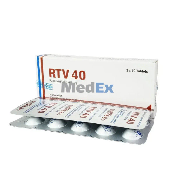 RTV 40 mg Packaging