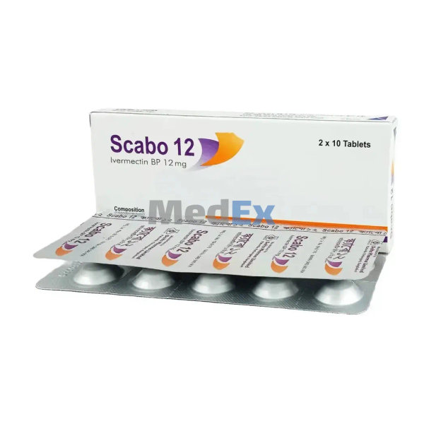 Scabo 12 mg Packaging