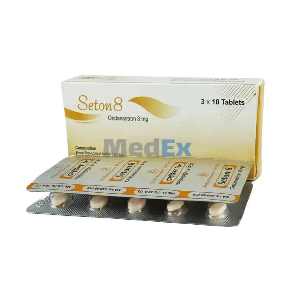 Seton 8 mg Packaging