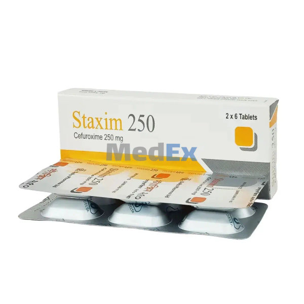 Staxim 250 mg Packaging