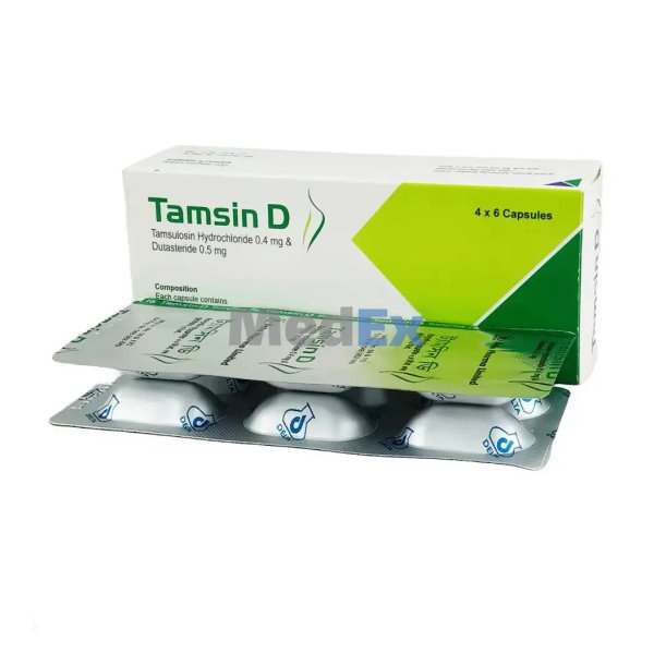 Tamsin D 0.4 mg+0.5 mg Packaging