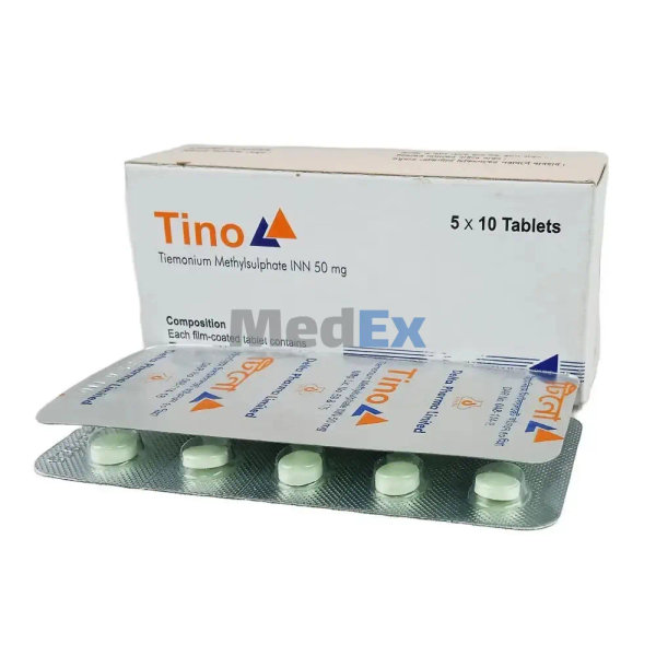 Tino 50 mg Packaging
