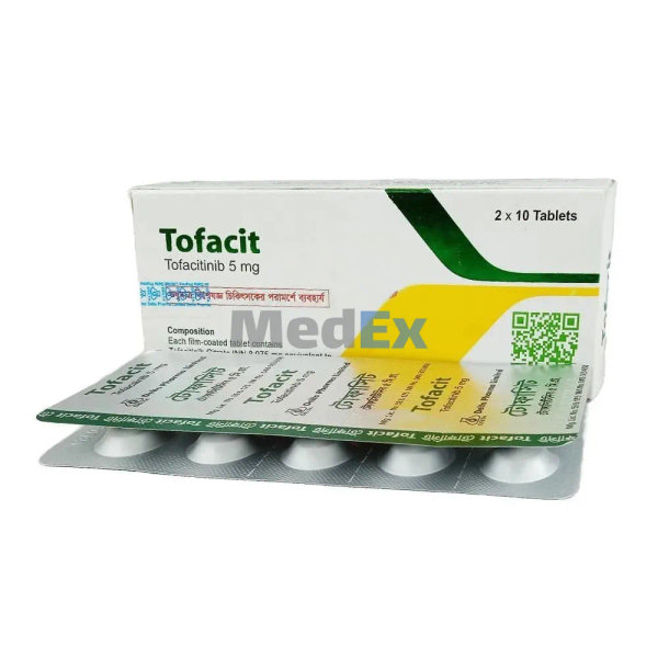 Tofacit 5 mg Packaging