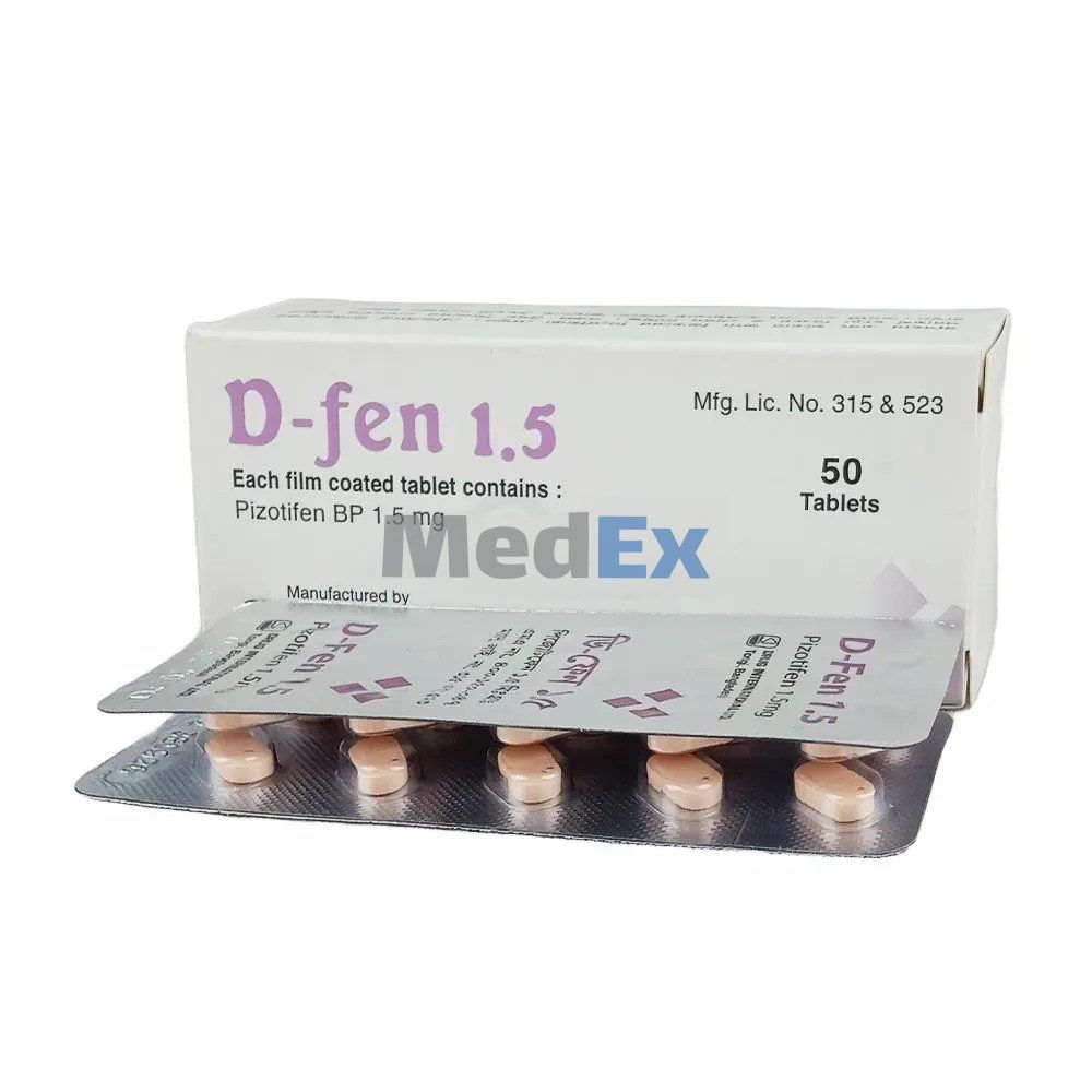 D-Fen 1.5 mg Packaging