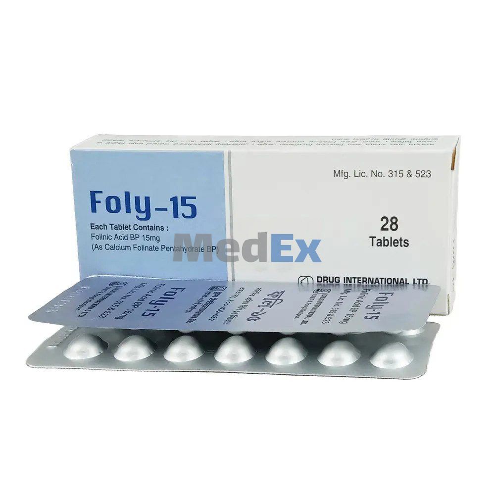 Foly 15 mg Packaging