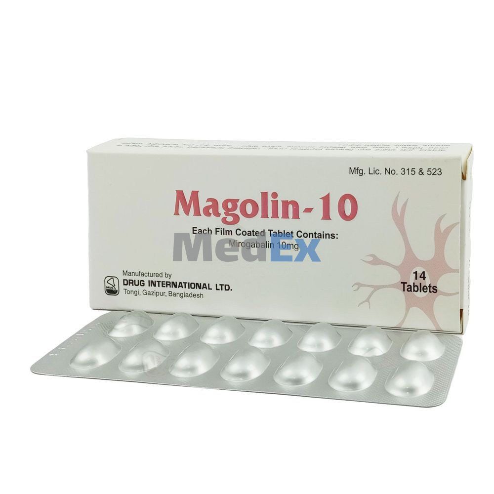 Magolin 10 mg Packaging