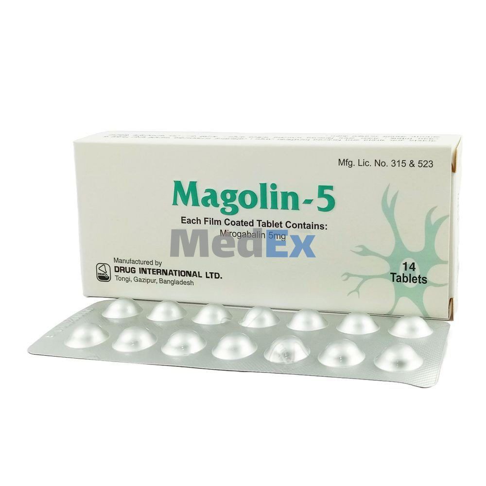 Magolin 5 mg Packaging
