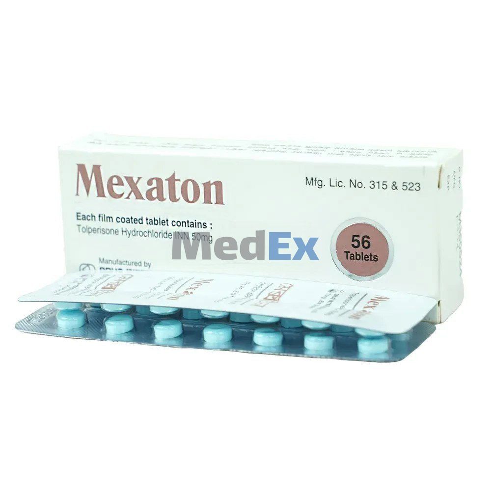 Mexaton 50 mg Packaging