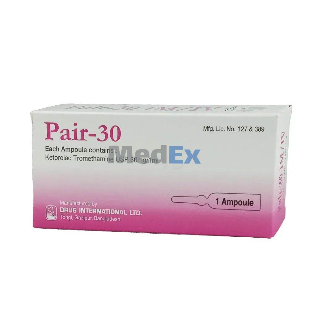Pair 30 mg/ml Packaging